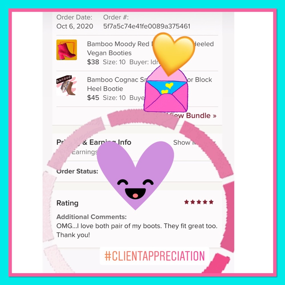 Bamboo Cognac Snake Print Color Block Heel Boot 10 - image 3